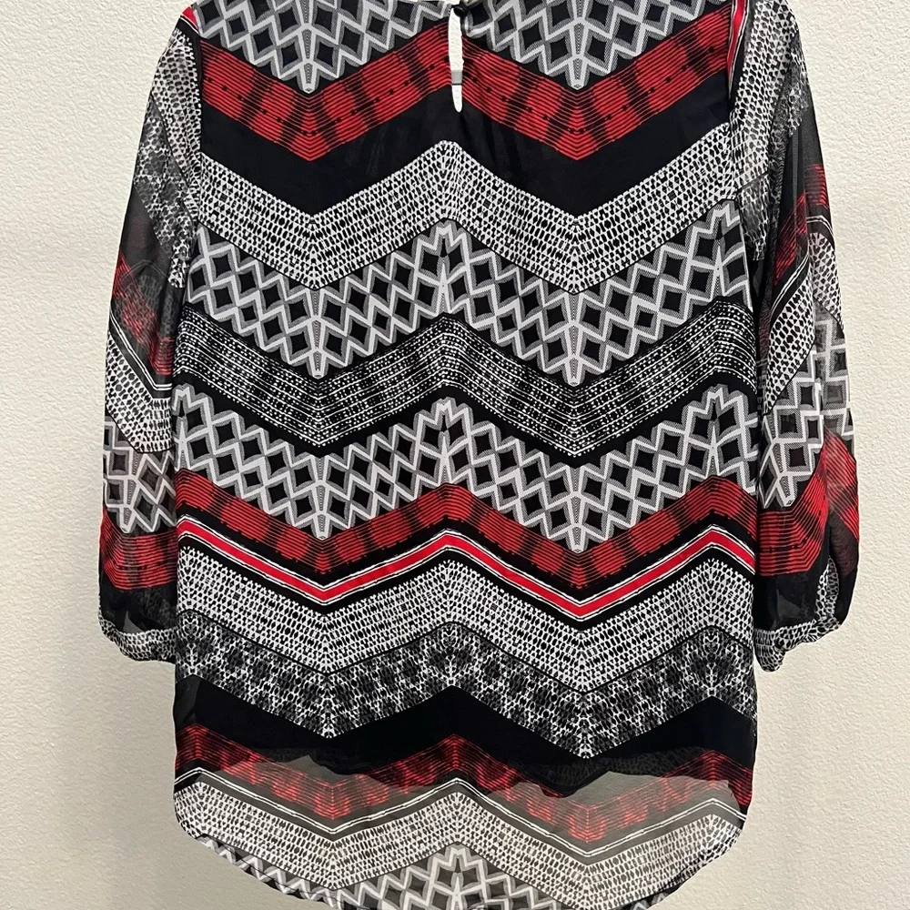 [Alyx] Patterned blouse - Picture 4 of 6